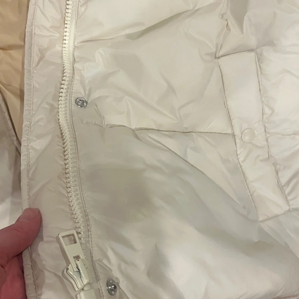 Mens J Crew signature puffer coat